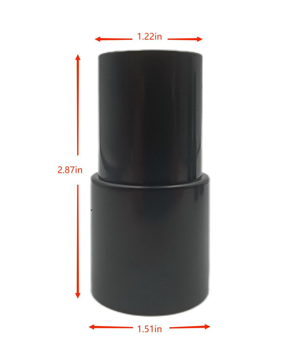 Plastic Vacuum Converter Reducer Attachments Fits Vacuum Cleaner， 1-3/8" to 1-1/4", 2-1/2" to 1-1/4", 1-1/4" to 1-3/8" to 1-1/2"（6 Pieces）