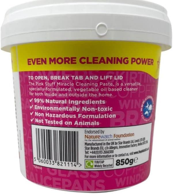 Stardrops The Pink Stuff Miracle Cleaning Paste, 30 oz (Pack of 2)
