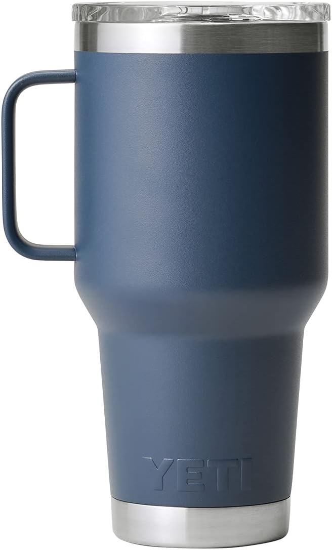 YETI Rambler 30 oz Travel Mug - Stainless Steel, Vacuum Insulated with Stronghold Lid