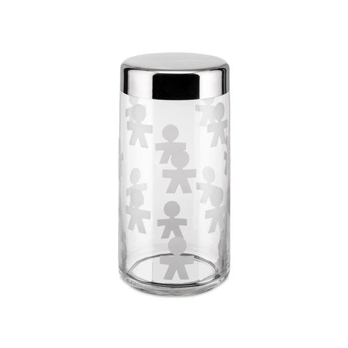 Alessi AKK38 "Girotondo" Jar, Silver, NULL