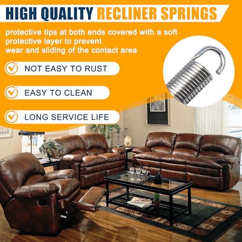 7-Inch Recliner Sofa Mechanism Spring Replacement - 2-Pack