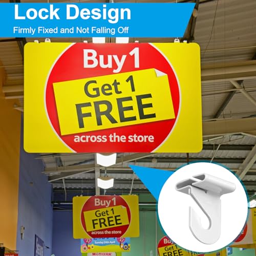 34 Pcs Heavy Duty Ceiling Hooks for Hanging Plants & Decorations