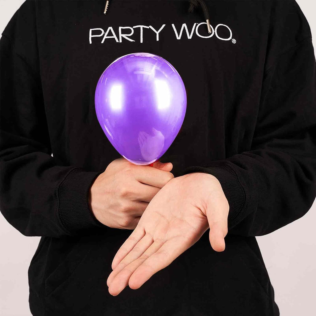 PartyWoo Lavender Balloons - 50 Pcs Mini 5-Inch Light Purple Latex Balloons for Graduation & Baby Showers