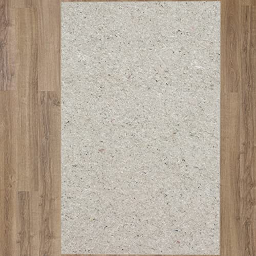 Mohawk Home Felt Rug Pad 8' x 10' - 1/2 Inch Thick Cushion for Area Rugs, Protective Underlay for Hardwood Floors, Comfort and Insulation – Felt Only Pad