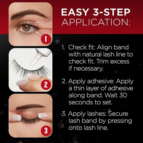 Ardell Faux Mink Demi Wispies False Eyelashes - Natural Wispy Lashes