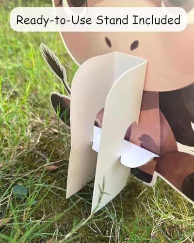 Farm Animal Cutouts with Stands - 12 Inch Party Decorations (6 PCS)