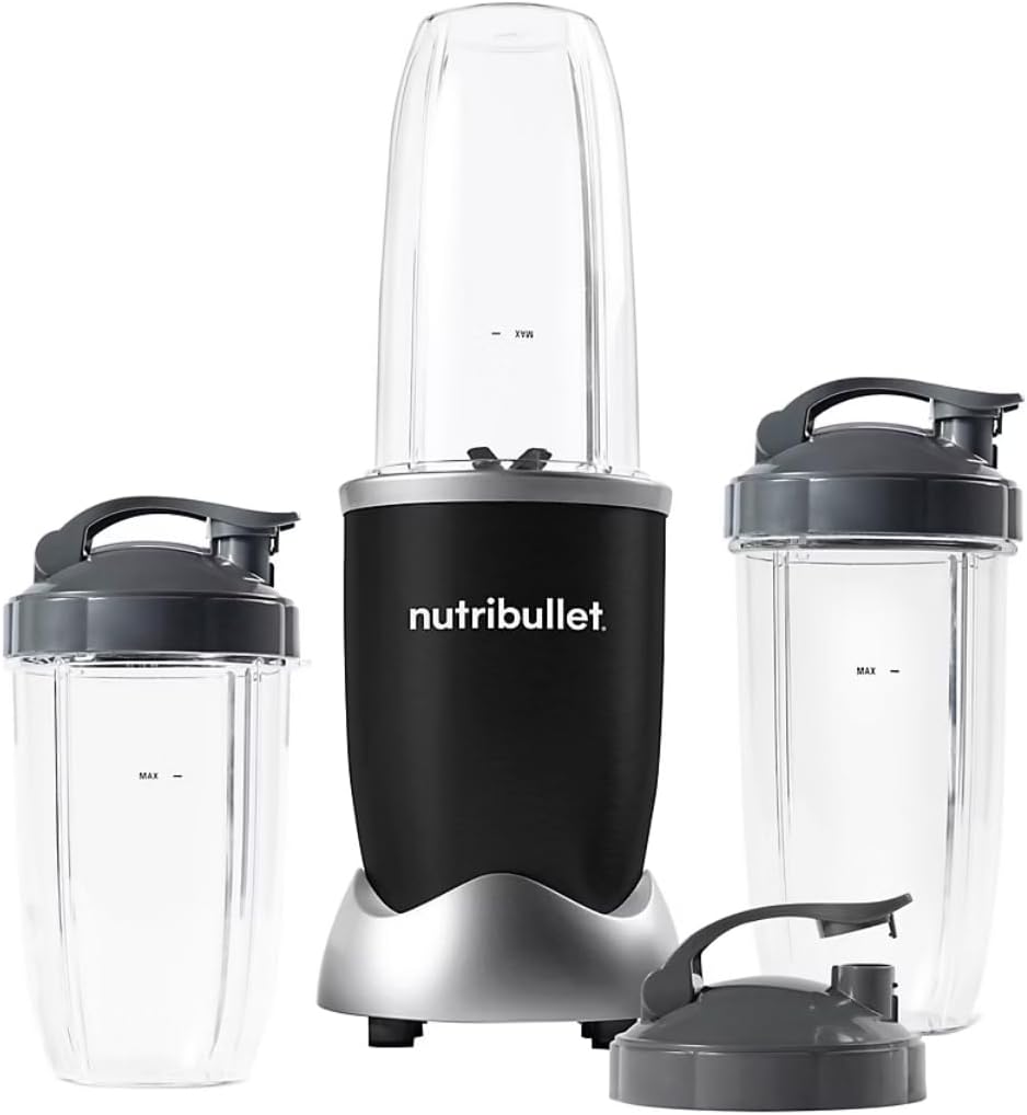 NutriBullet Pro 900-Watt Blender - Special Edition Matte Black | High-Performance Smoothies