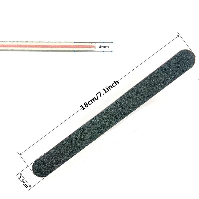ZHIYE 24PCS Professional Double-Sided Nail Files & Emery Boards