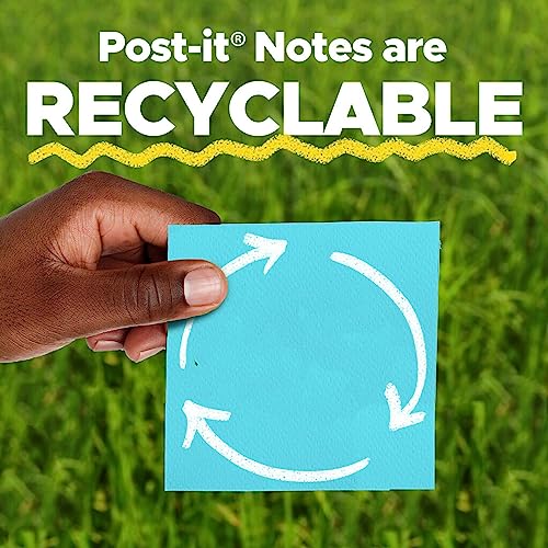 Post-it Sticky Notes, Poptimistic Collection, 0.7" x 3.8", 2-Pack