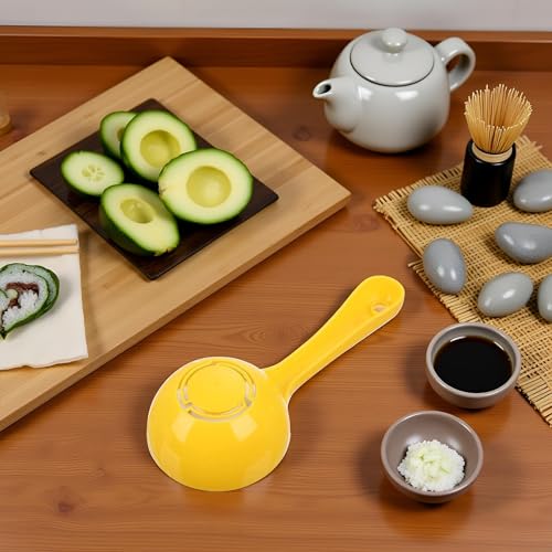 Yellow Non-Stick Rice Paddle & Sushi Mold for Rice Balls