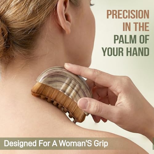 Yeemilar Contour Face Brush & Ergonomic Facial Lifting Tool