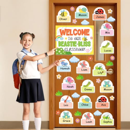 Welcome Back to School Classroom Door Decoration Kit