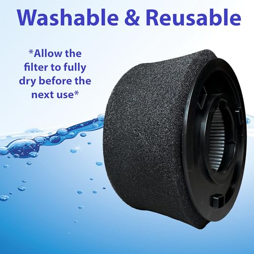 Nispira HEPA Foam Filter for Bissell Upright Vacuum Cleaners