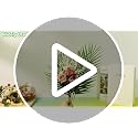 18-Piece Tropical Faux Palm Leaves for Home Decor & Parties