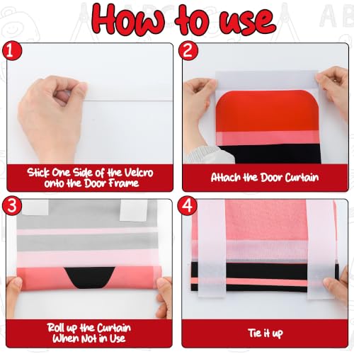 2 Pcs Crayon Classroom Door Window Cover - Back to School Decor
