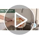 Eyliden 6 Pack Dual-Sided Scrub Sponges with Smart-Temp Firmness