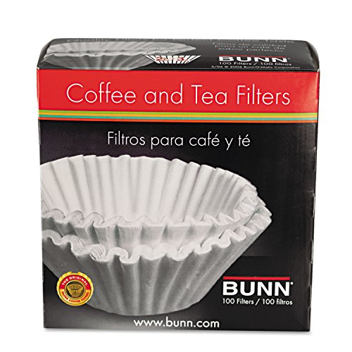 BUNN 100-Count Coffee Basket Filters for 8-12 Cup Brewers