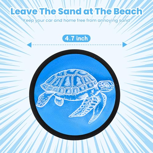 LETAAAKA Beach Sand Remover for Skin, Talc-Free & Reusable - 1 Pack