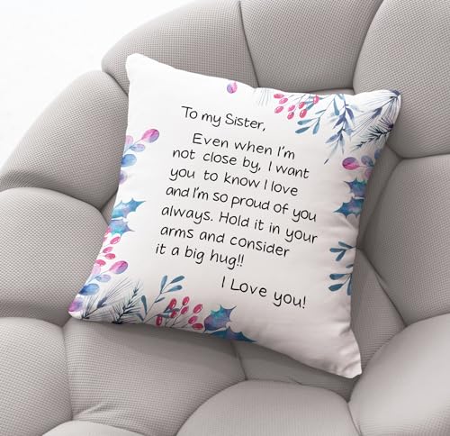 LoaHak Sister Gifts from Sister - It's a Big Hug! Flower | Christmas & Birthday Gift for Soul Sister, Big & Little Sisters, Sister-in-Law