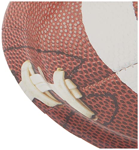 Multicolor Football Fiesta Paper Dinner Plates - 9" (8 Count)