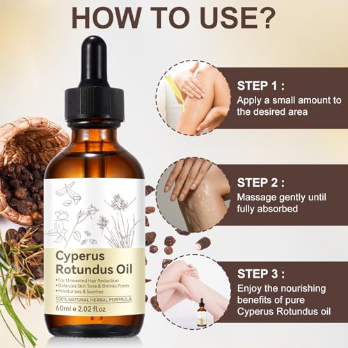 Nifeishi Cyperus Rotundus Hair Removal Oil 60ml