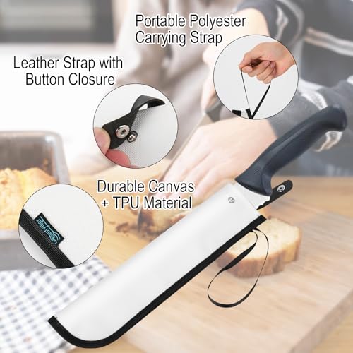 Beautyflier 10-Inch Bread Knife Protective Case - Durable Cut-Proof Sleeve