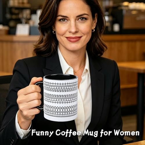 Fuck This Shit Hidden Message Coffee Mug - 11oz Funny Novelty Ceramic Cup