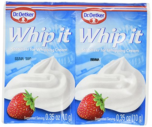 Dr. Oetker Whipped Cream Stabilizer, 2 Pack - 0.35 oz Each