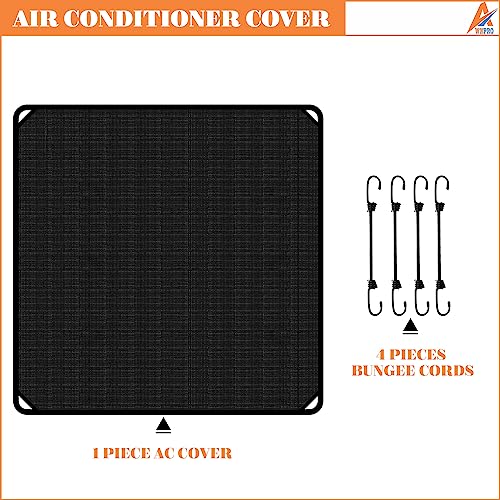 AwnPro 32" x 32" Waterproof Vinyl Air Conditioner Top Cover for Winter