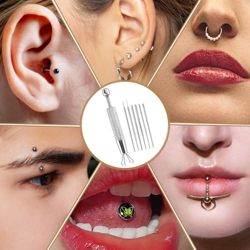 YOSINXU Piercing Ball Grabber and Insertion Pin Tool Kit