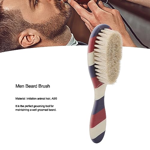 Dioche Portable Soft Beard Brush for Men Grooming and Styling