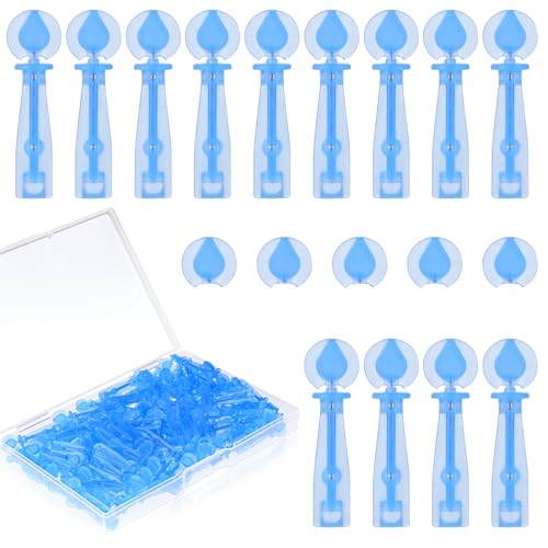 AOZUO 100PCS Sterile Pimple Needles Disposable Blackhead Remover Tool