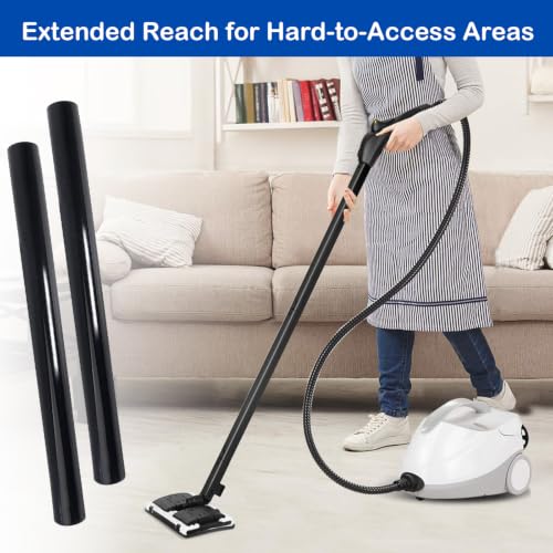 OYWGRICH 2-Pack 1.25-Inch Vacuum Extension Wands for Easy Cleaning