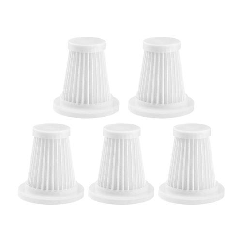 IYOFINE Car Vacuum Cleaner Original Filter Set, 5 HEPA Filter, Adapted to IYOFINE V8 Plus/ST-6653 Plus Handheld Vacuum Cleaners,Robust and Durable, Washable 5 PCS (5 Pack)