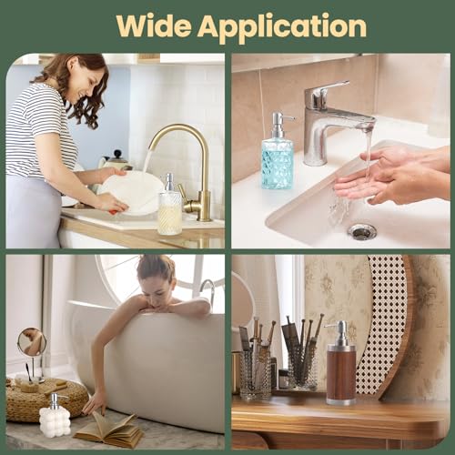 Stainless Steel Soap Dispenser Pump Replacement - 4PCS, 28/400