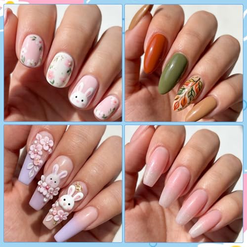 Shimmeroo 7-Piece Acrylic Nail Art Brushes and Resin Palette Set
