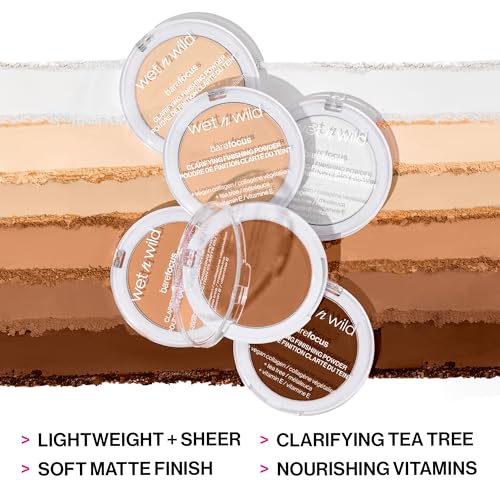 Wet n Wild Bare Focus Clarifying Finishing Powder Translucent Matte