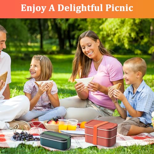 Adjustable Bento Box Strap 4-Pack - Universal Lunch Container Fixing Straps