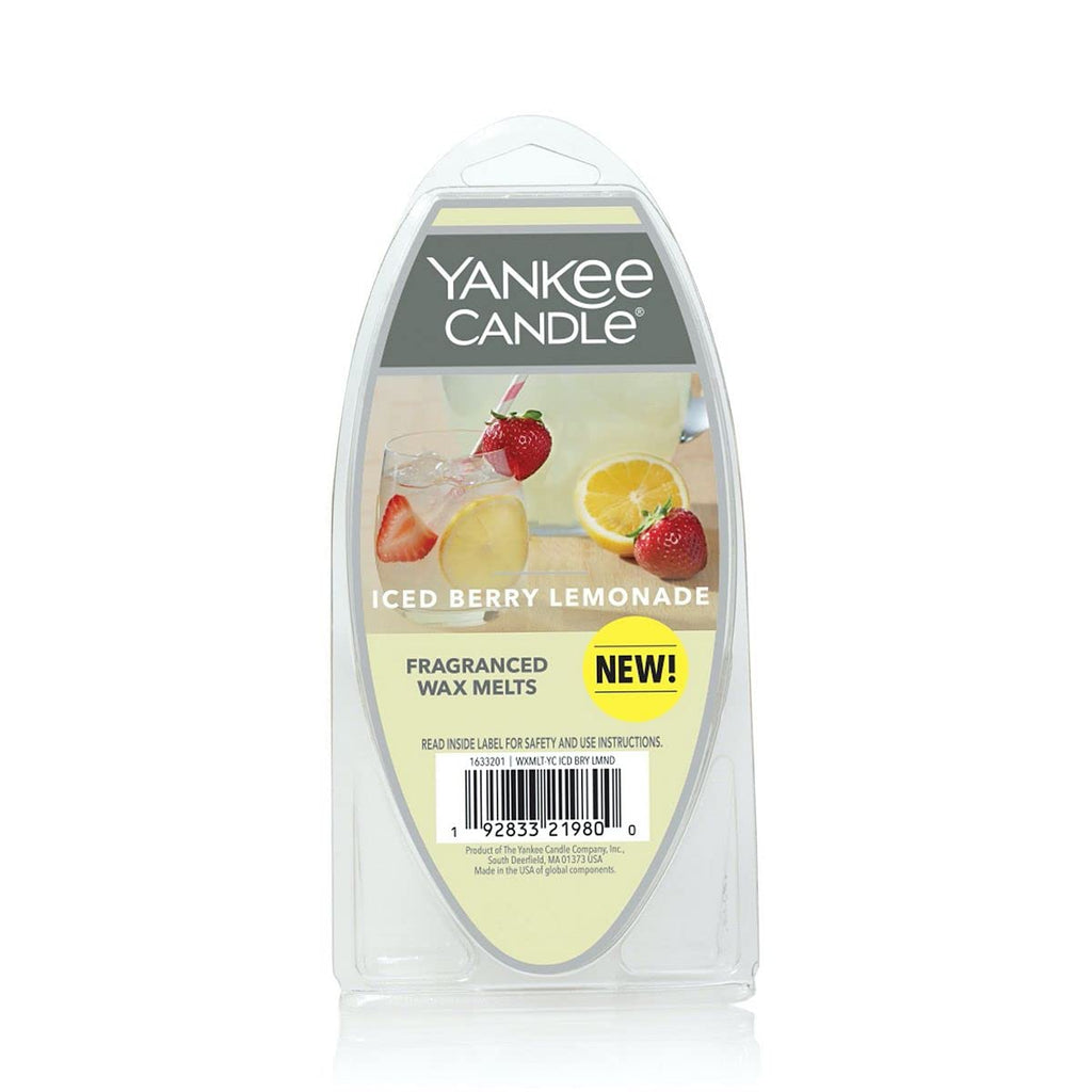 Yankee Candle Iced Berry Lemonade Fragranced Wax Melts, 6 Melts in 1 Pack