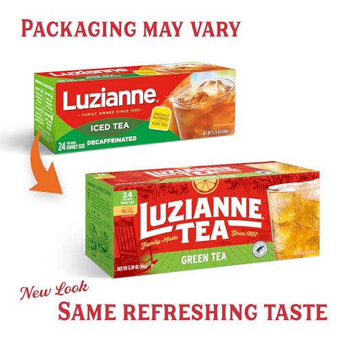 Luzianne Iced Green Tea Bags - 24 Count - Refreshing Blend