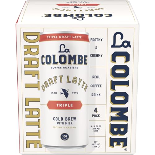 La Colombe Triple Draft Latte, 9 Fl Oz - 4 Pack Coffee