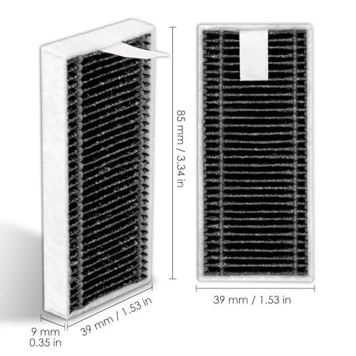 X8 Pro Omni HEPA Filters - 5 Pack Replacement for ECOVACS Robots