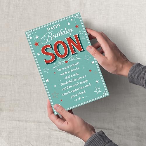 Heartfelt Birthday Card for Son - Meaningful Gift from Parents