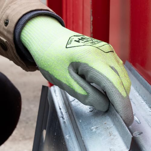 HexArmor Helix 1082 Cut-Resistant Hi-Vis Safety Gloves