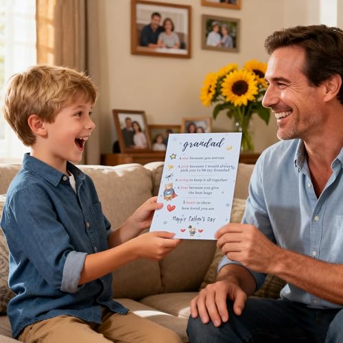 Father's Day Card for Grandpa - Funny Message Card by Blumon