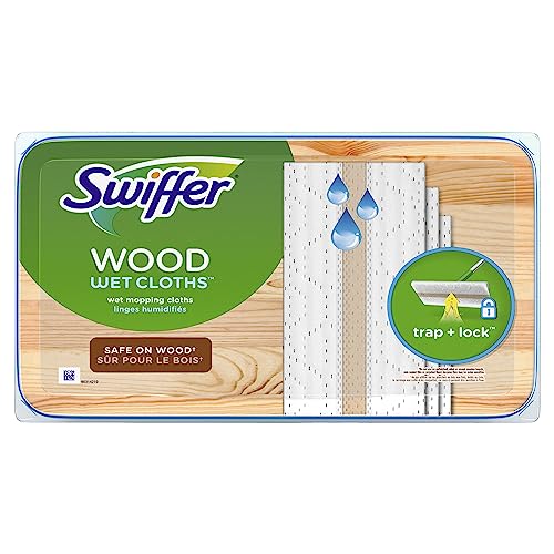 Swiffer Heavy Duty Wet Mop Cloth Refills - 20 Count for All Floors