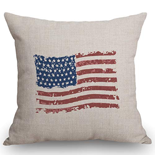 SSOIU American Flag Memorial Pillow Cover - Ssp-013, 18x18
