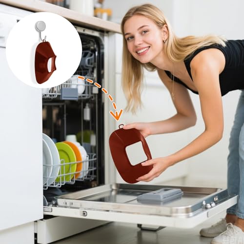 Orange Anti-Splash Flow Hood for Ninja Slushie Machine FS301/FS300