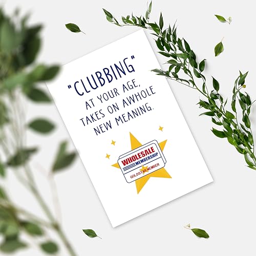 Hilarious Costco Birthday Card for Wholesale Club Lovers