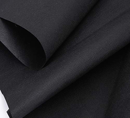 Olgamo Non-Woven Fabric for Sofa Renovation - 60" x 3 Yards, Black